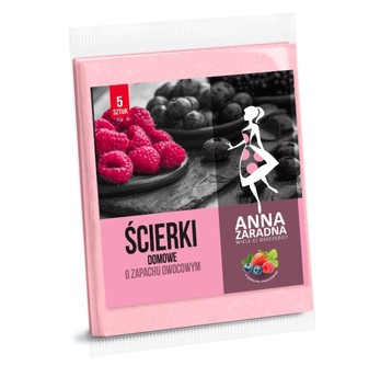 Ścierki domowe o zapachu owocowym 5szt 2227