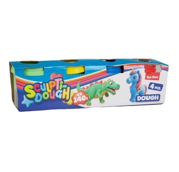 SCULPTIDOUGH CIASTOLINA 4 PAK 5149