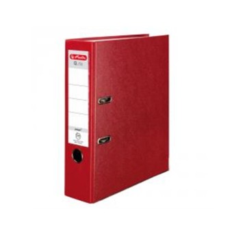 SEGREGATOR A4/8CM PP CZERWONY Q.FILE 9176