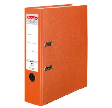 SEGREGATOR A4 8CM PP POMARAŃCZOWY Q.FILE