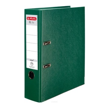 SEGREGATOR A4/8CM PP ZIELONY Q.FILE 9190