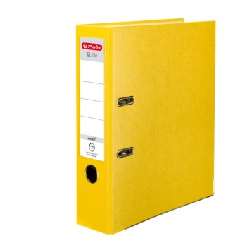 SEGREGATOR A4/8CM PP ŻÓŁTY Q.FILE 9213