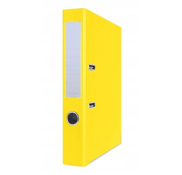 SEGREGATOR BASIC-S PP Z SZYNĄ A4/5CM ŻÓŁTY 3245