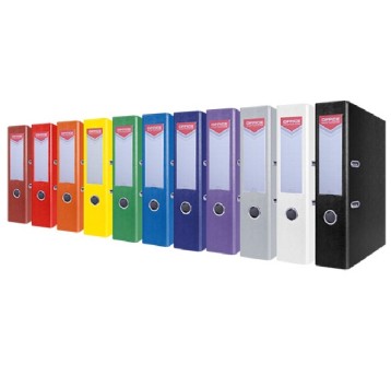 SEGREGATOR BASIC-S PP Z SZYNĄ A4/7,5 CZERWONY 3399