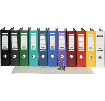 SEGREGATOR SZYNOWY XXL PP A4/8CM GRAFITOWY