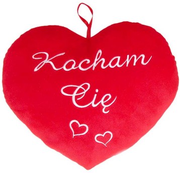 SERCE "KOCHAM CIĘ" 20CM 160638