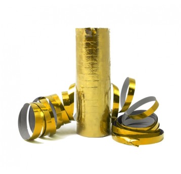 SERPENTYNA HOLOGRAFICZNA ZŁOTA 4M 1SZT