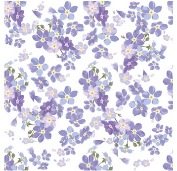 SERWETKI DAISY COCKTAIL 250X250 WIOSNA 008101