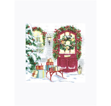 SERWETKI DAISY LUNCH 33X33 GWIAZDKA 016201