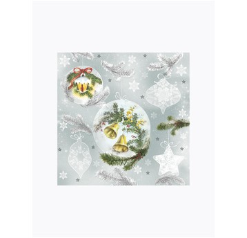 SERWETKI DAISY LUNCH 33X33 GWIAZDKA 017601