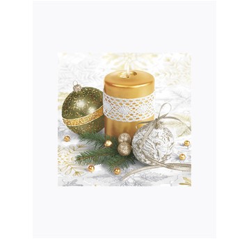 SERWETKI DAISY LUNCH 33X33 GWIAZDKA 018301