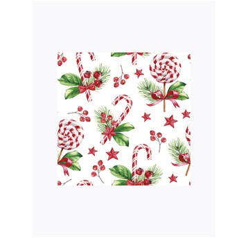 SERWETKI DAISY LUNCH 33X33 GWIAZDKA 024201