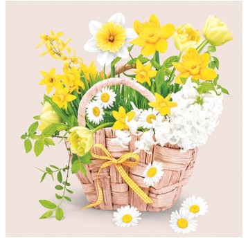 SERWETKI DAISY LUNCH WIOSNA 007401