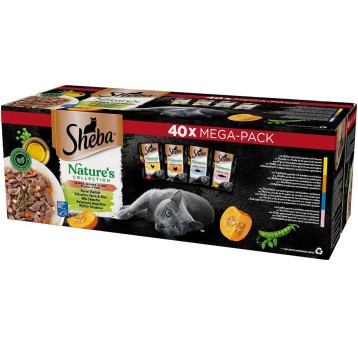 SHEBA KARMA SASZETKA SOS NAT COL MIX 40X85G