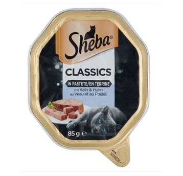 SHEBA MOKRA KARMA DLA KOTA CIELĘCINA KURA 85G