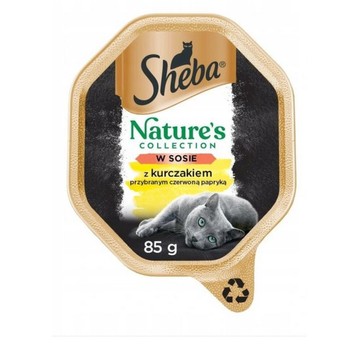 SHEBA MOKRA KARMA DLA KOTA KURCZAK 85G