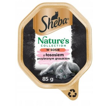 SHEBA MOKRA KARMA DLA KOTA ŁOSOŚ W SOSIE 85G