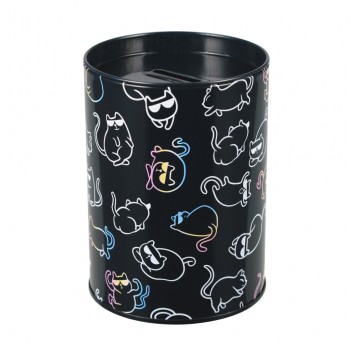 SKARBONKA MET OKR KITTY HOLO STK 3160