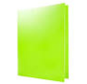 Skoroszyt PP A4 zielony A`1 3384