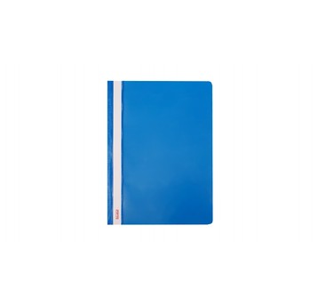 SKOROSZYT TWARDY A4 PVC NIEBIESKI NIEWPIN(20) 6424