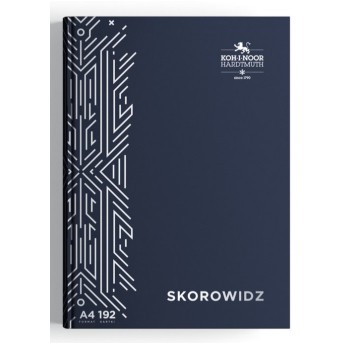 SKOROWIDZ A-4 192 KARTKOWY TWARDA OPRAWA 8204