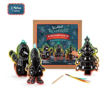 SKRZAT Zdrapywanki trójwymiarowe 3 szt.