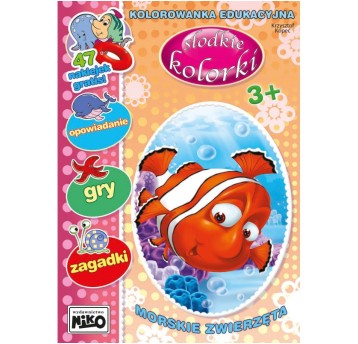 Słodkie kolorki. Morskie zwierzęta