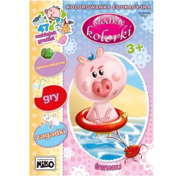 Słodkie kolorki. Świnki 1421