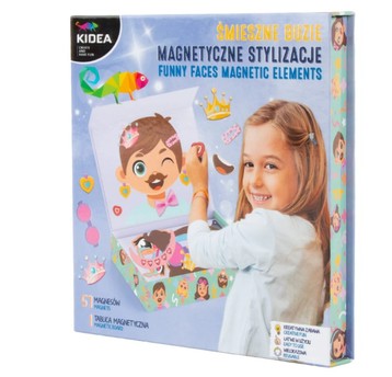 ŚMIESZNE BUZIE MAGNETYCZNE STYLIZACJE KIDEA 8381