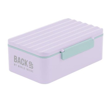 ŚNIADANIÓWKA BACKUP 6 MODEL C39 FIOLET/SELEDY 3393