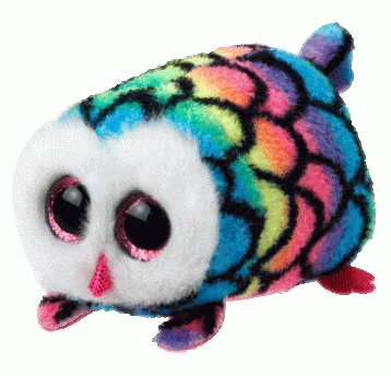 SOWA WIELOBARWNA HOOTIE TEENY TYS TY41246