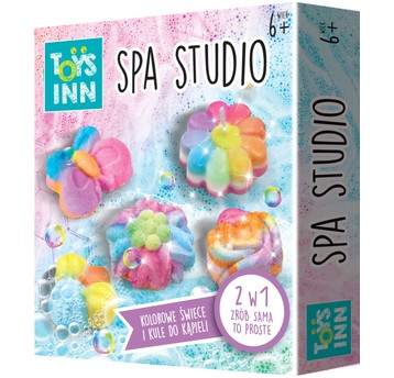 Spa Studio Flower świece i kule do kąpieli 7854