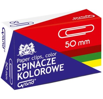 Spinacz KOLOR R-50 - 50 szt GRAND A'10