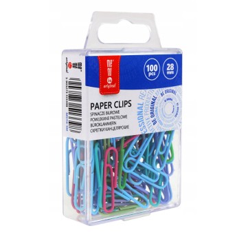 SPINACZE 28MM POWLEKANE PASTELOWE 3398