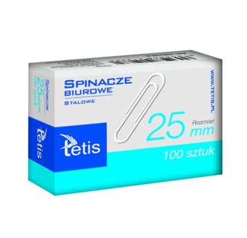 SPINACZE BIUROWE 25MM TETIS A'10