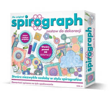 SPIROGRAPH ZESTAW DO DEKORACJI 0314