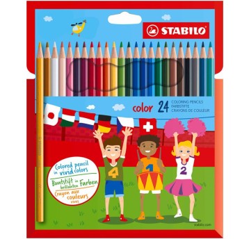 STABILO COLOR KREDKI ETUI KARTON. Z ZAWIESZKĄ 8044