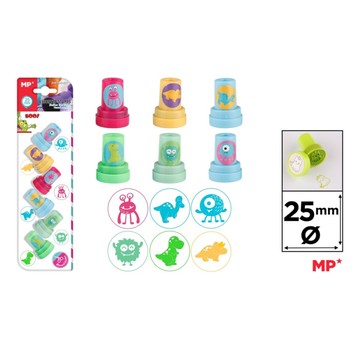 STEMPELKI DLA DZIECI 6SZ/OP MIX 4454 A'12
