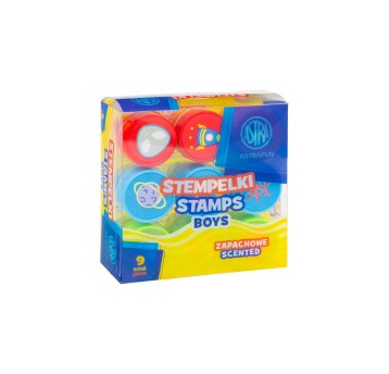 Stempelki zapachowe ASTRAFUN BOYS – 9 szt