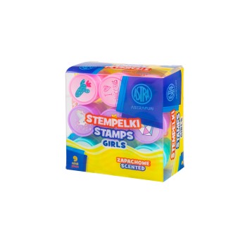 Stempelki zapachowe ASTRAFUN GIRLS – 9 szt