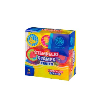 Stempelki zapachowe ASTRAFUN owocki – 9 szt