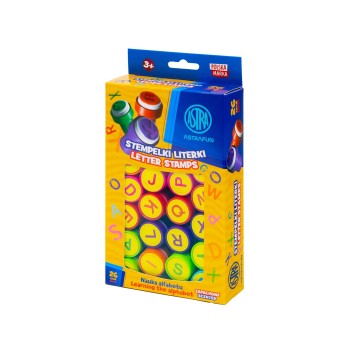 Stempelki zapachowe, nauka alfabetu ASTRAFUN liter