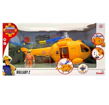 STRAŻAK SAM HELIKOPTER WALLABY II Z FIGURKĄ 1867