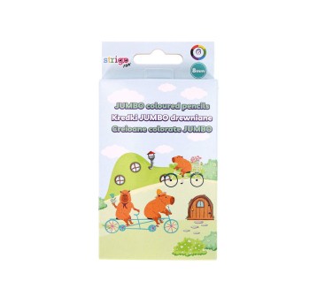 STRIGO KREDKI JUMBO W DREWNIANEJ KAPIBARA