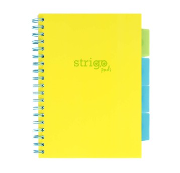 STRIGO PADS NEON B5 LINIA ŻÓŁTY