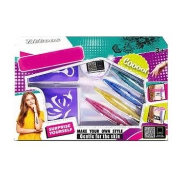 Studio tatuażu pisaki + szablony window box 6150