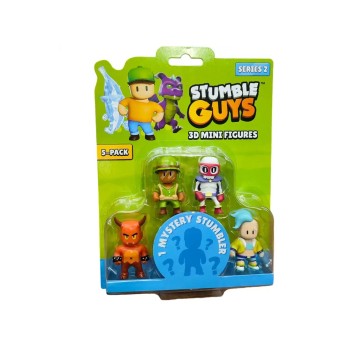STUMBLE GUYS OPAKOWANIE WINDOWBOX Z 5 FIGUR.