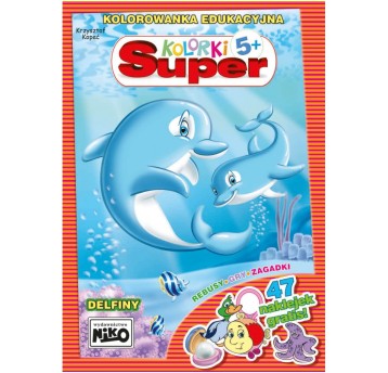 Super kolorki. Delfiny 1469
