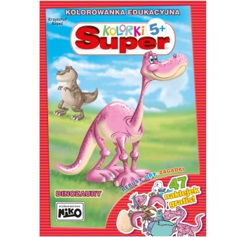 Super kolorki. Dinozaury 1476