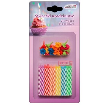 Świeczki urodzinowe